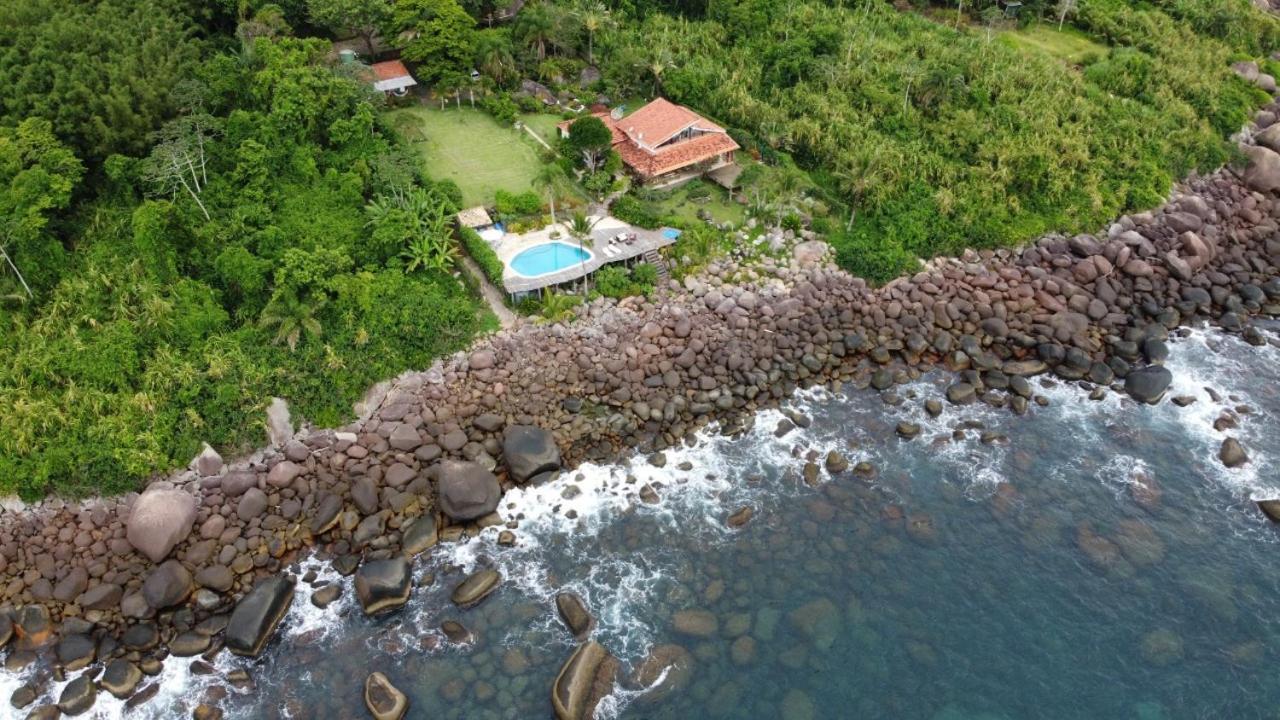 イリャベラ Sol-Lua Bangalo Com Uso Exclusivo Da Piscinaヴィラ エクステリア 写真