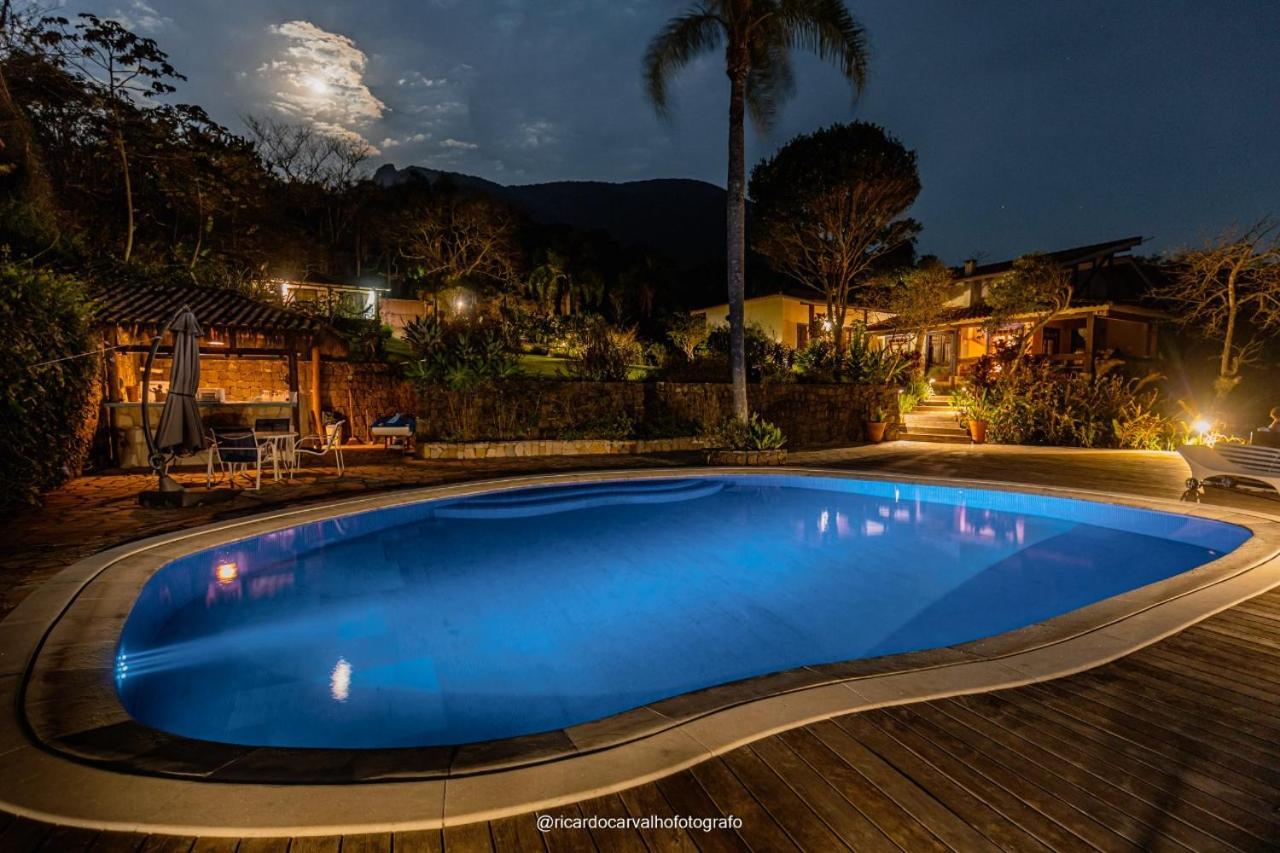 イリャベラ Sol-Lua Bangalo Com Uso Exclusivo Da Piscinaヴィラ エクステリア 写真